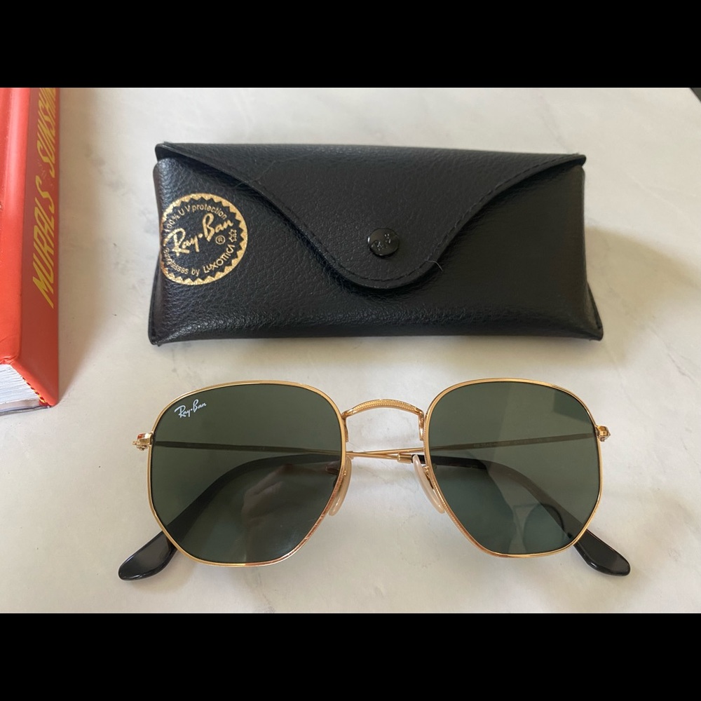Ray Ban Hexagonal flat lenses